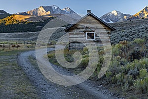 Access to the Idaho wilderness begins with a cabin to stay in