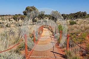 Access to Kata Tjuta Dunes Viewing Area, Yulara, Ayers Rock, Red Center, Australia