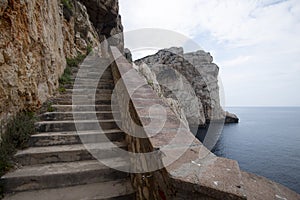 Access to Neptune Grotto Staircase photo