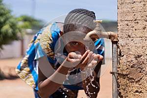 Access to Water is a Human Rights Issue, African Drinking