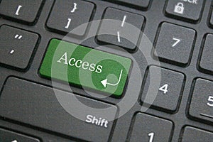 Access word on computer keyboard