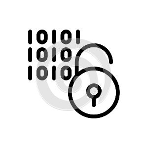 Accessed  vector thin line icon