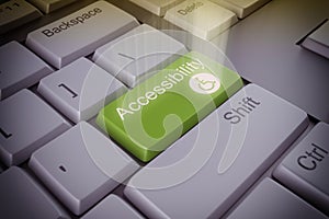 Accessibility key photo