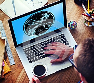 Accessibility Password Privacy Security Protection Concept