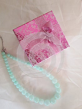 Accessories box gift necklace