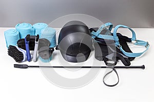 Accessories and equipment for horse care and riding