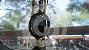 Accessories Hangers on the car with the picture of Ka`aba