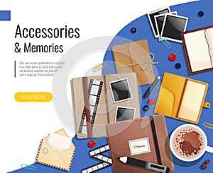 Accessories And Memories Design Concept