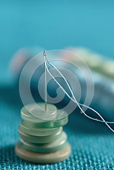 Accessories sewing button