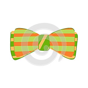 accessory bow ties men cartoon vector illustration