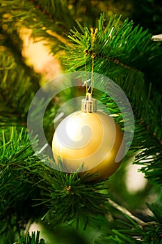 An accessory for decoration on christmas tree