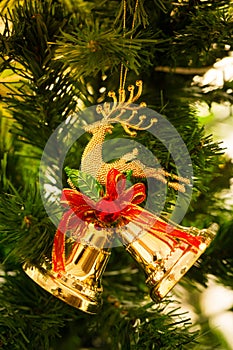 An accessory for decoration on christmas tree