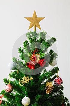 An accessory for decoration on christmas tree