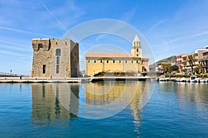 Acciaroli, Salerno. Church of the Annunziata