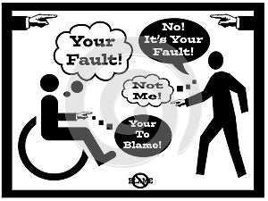 Accident Blame Fault Concept