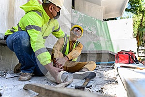 Accident in Construction work