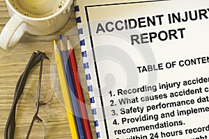 Accident injury reporting