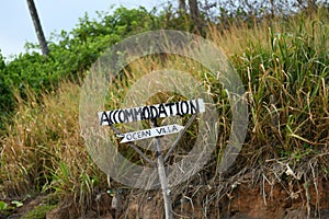 Accommodation of an ocean villa