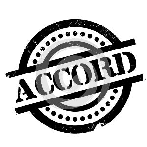 Accord rubber stamp