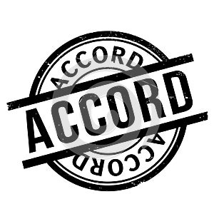 Accord rubber stamp