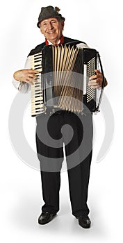 Accordion player