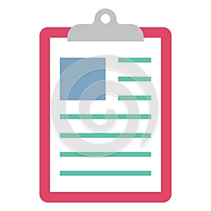 Account document, curriculum vitae Isolated Vector Icon which can be easily edited