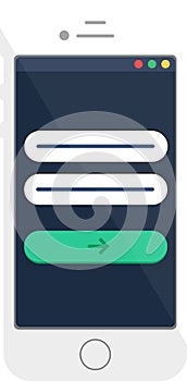 Account Login Authentication Page