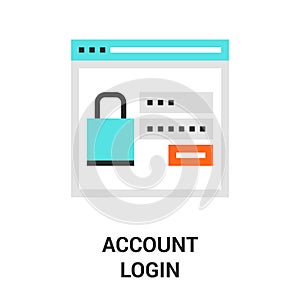 Account login icon