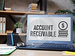 Account Receivable is shown using the text photo