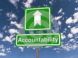 Accountability sign