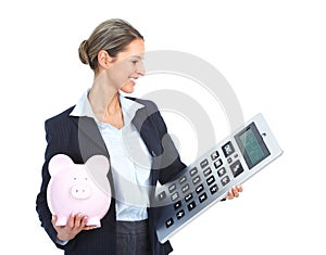 Accountant business woman