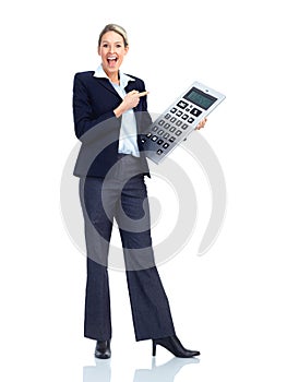 Accountant business woman