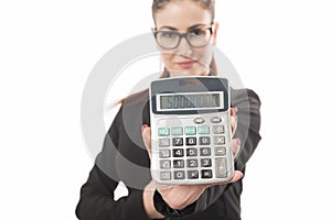 Accountant business woman