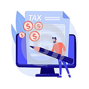 Accountant expertise vector concept metaphor