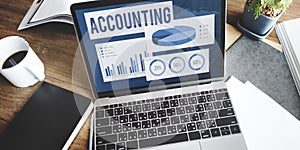 Accounting Auditing Balance Bookkeeping Capital Concept photo