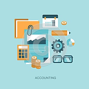 Accounting concept illustration