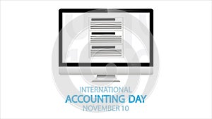 Accounting Day International computer