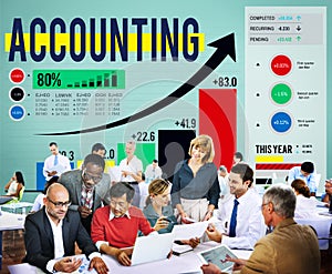 Accounting Financial Bookkeeping Budget Management Concept