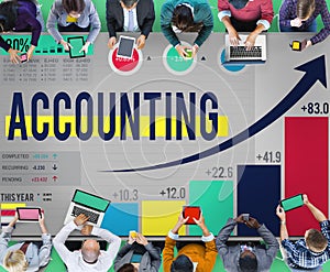 Accounting Financial Bookkeeping Budget Management Concept