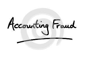 Accounting Fraud