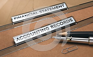 Accounting Records, Financial Statements audit photo