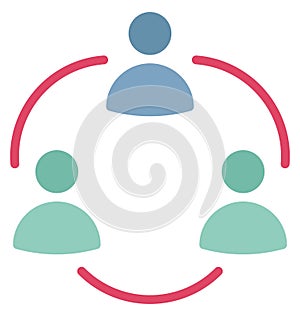 Accounts Isolated Vector Icon which can easily modify or edit