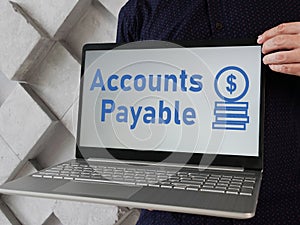 Accounts Payable Ledger is shown using the text