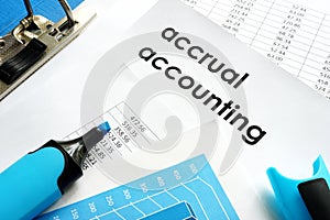 Accrual accounting.