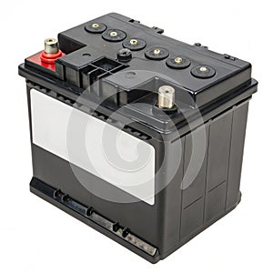 Accumulator isolated on white background