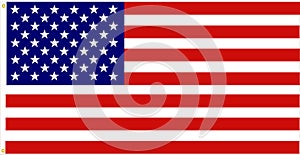 Accurato americano bandiera 