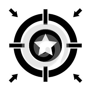 Accurate  Glyph Style vector icon which can easily modify or edit