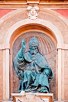 Accursio Palace. Bologna, Italy