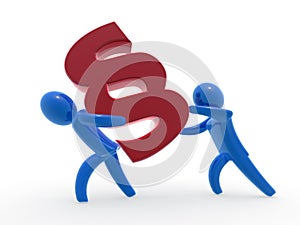 Accused and defence lawyer