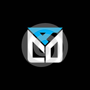 ACD letter logo creative design with vector graphic,